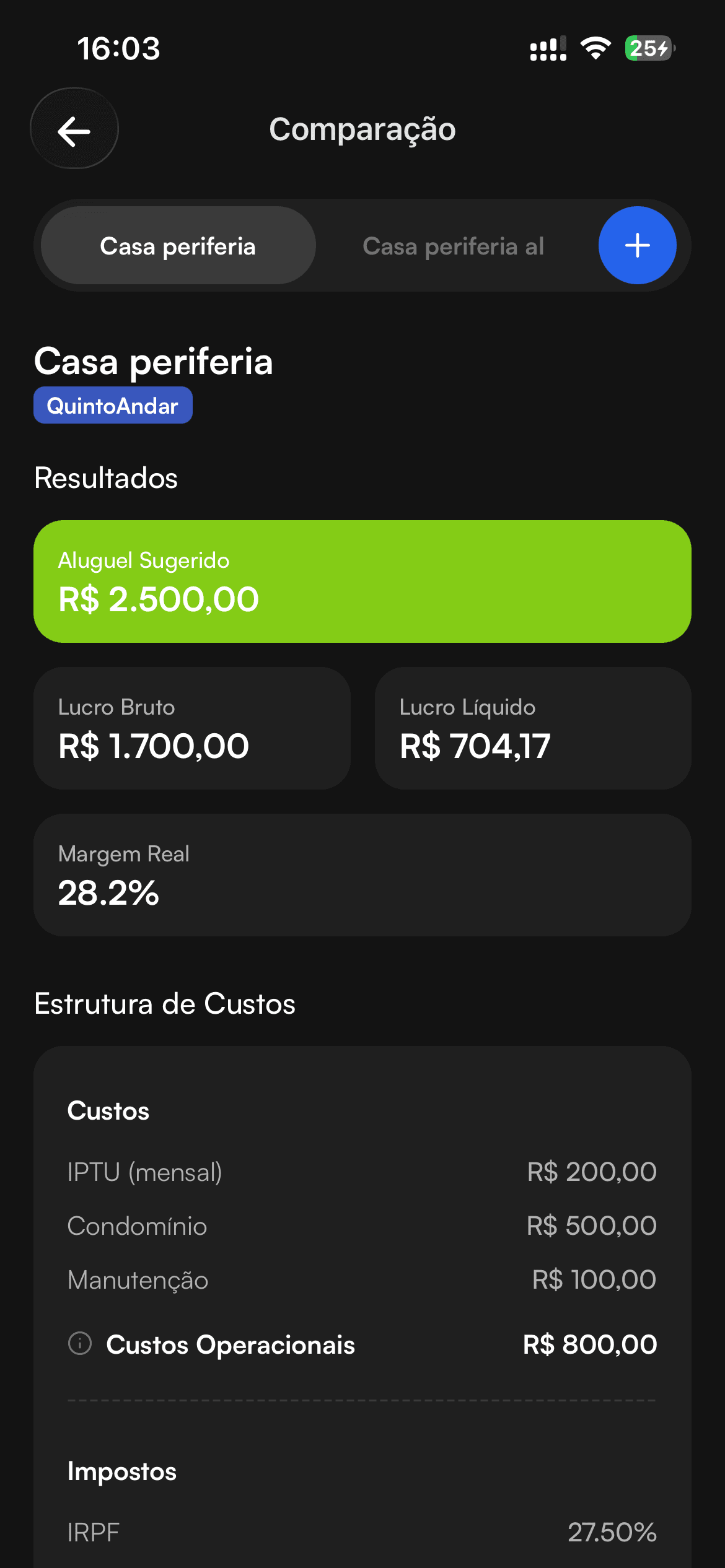 Calculaço Comparison